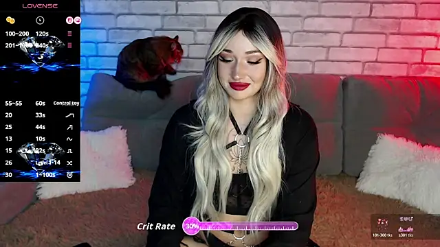 Eva Evile online show from April 2026 12:01:02 PM