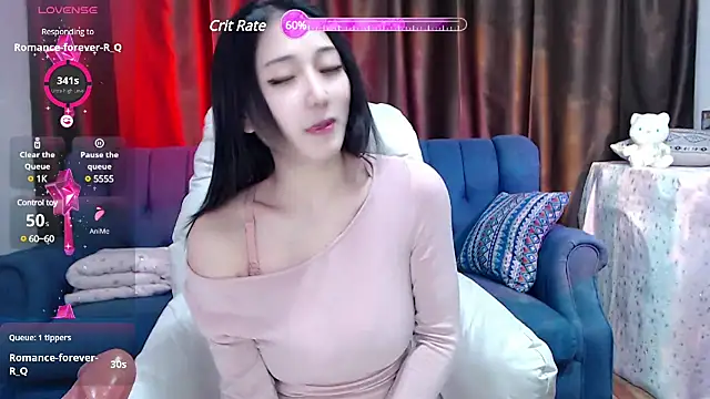 Snapshot of Rika-Q chatting on February 2025 09:13:02 AM Rika-Q online show from February 2025 09:13:02 AM