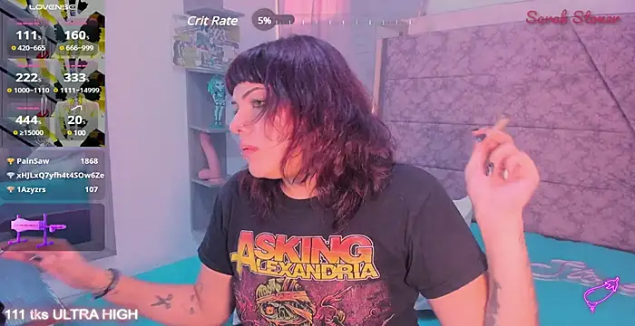 Snapshot of Sarah-Stoner chatting on March 2025 10:07:02 PM Sarah-Stoner online show from March 2025 10:07:02 PM