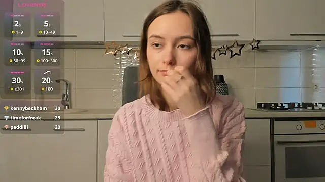 Snapshot of AngieDeans chatting on March 2025 10:28:01 AM AngieDeans online show from March 2025 10:28:01 AM