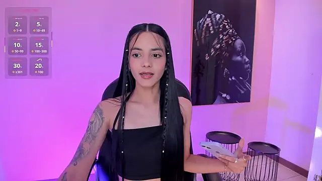 Snapshot of HannahJamesX chatting on September 2025 06:57:02 PM HannahJamesX online show from September 2025 06:57:02 PM