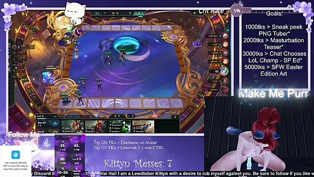 SassyKittyn online show from March 2025 08:17:02 AM