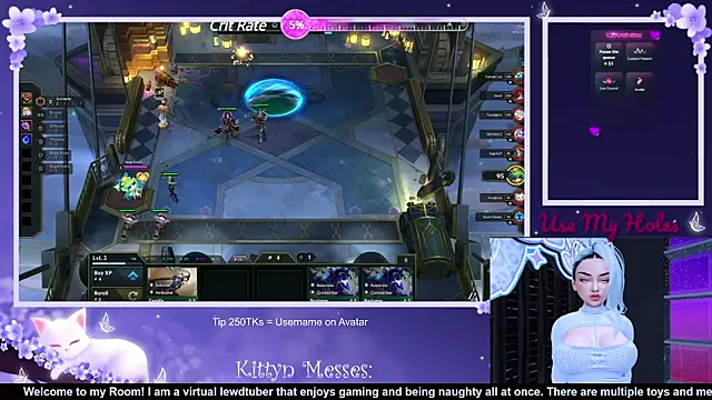 SassyKittyn online show from December 2024 06:27:01 AM