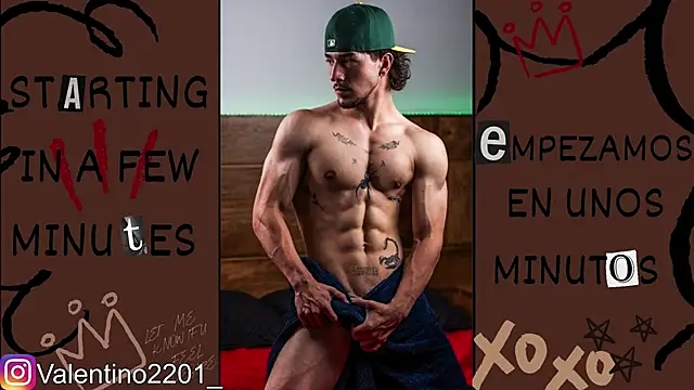 Valentino Xander online show from April 2026 01:01:01 AM