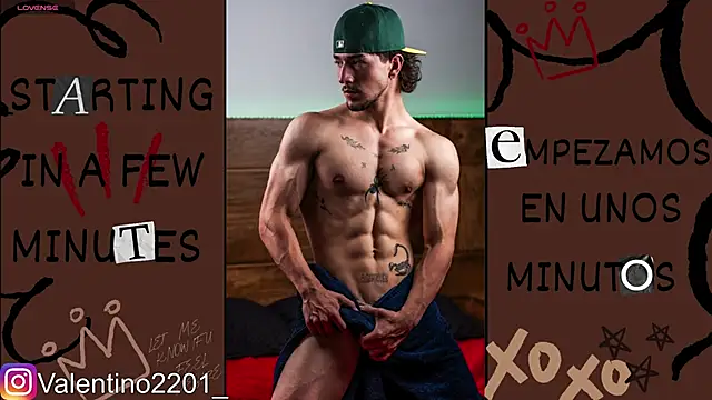 Valentino Xander online show from May 2026 02:10:01 AM