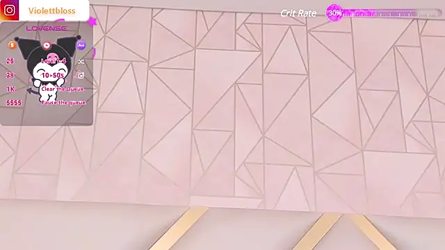 Violettbloss online show from February 2025 09:20:01 PM