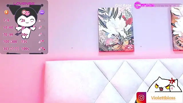 Violettbloss online show from September 2025 03:35:02 AM