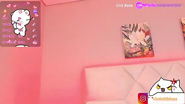 Violettbloss online show from September 2025 03:24:01 AM