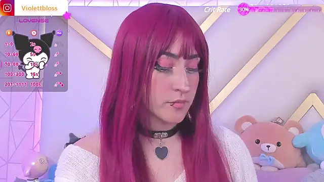 Violettbloss online show from March 2025 09:24:01 PM