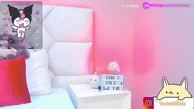 Violettbloss online show from September 2025 03:13:02 AM