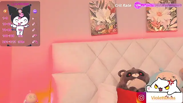 Violettbloss online show from October 2025 03:07:02 AM