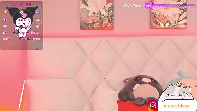 Violettbloss online show from October 2025 03:50:01 AM