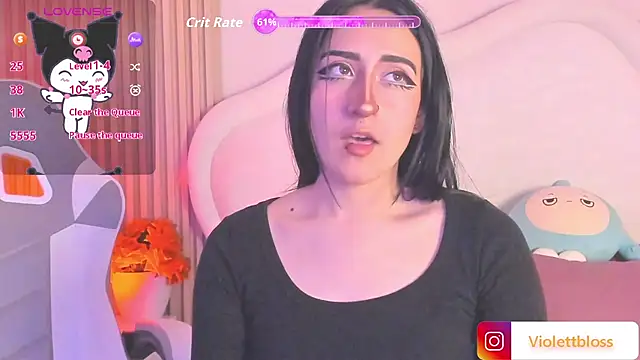Violettbloss online show from September 2025 03:50:01 AM