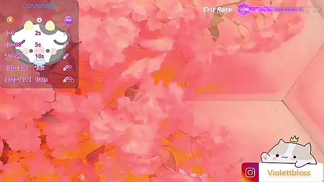 Violettbloss online show from September 2025 03:27:02 AM