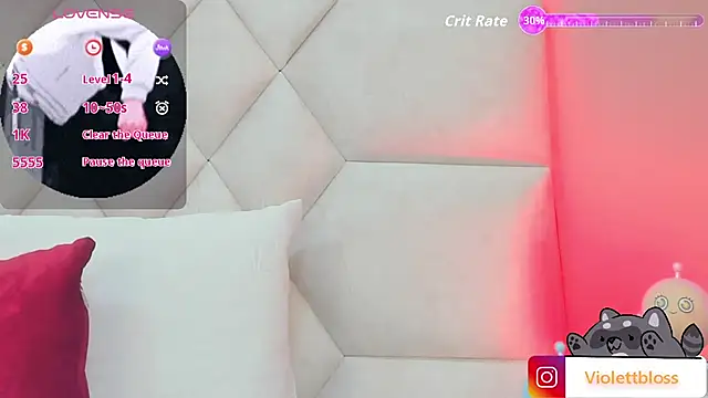 Violettbloss online show from September 2025 03:11:01 AM