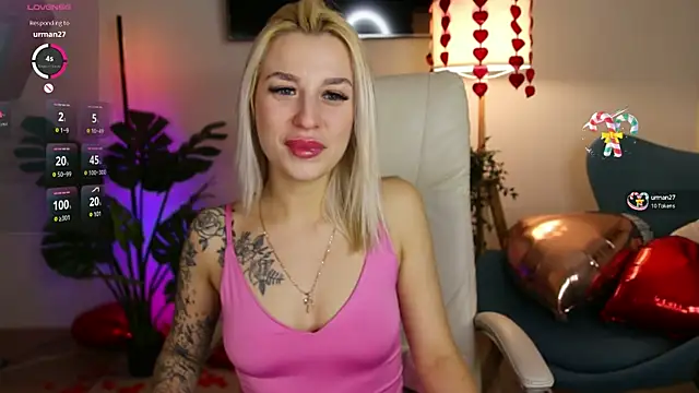 Crystal Barbie online show from February 2025 10:16:02 PM