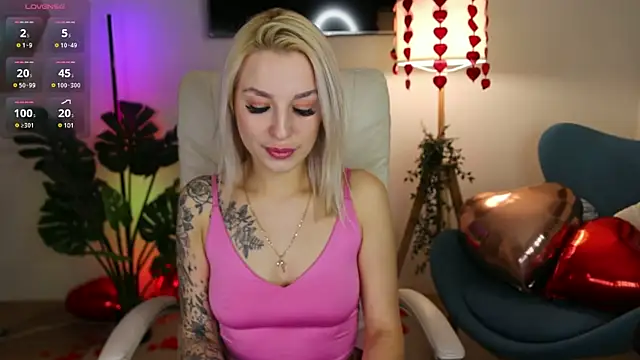 Crystal Barbie online show from February 2025 07:12:02 PM