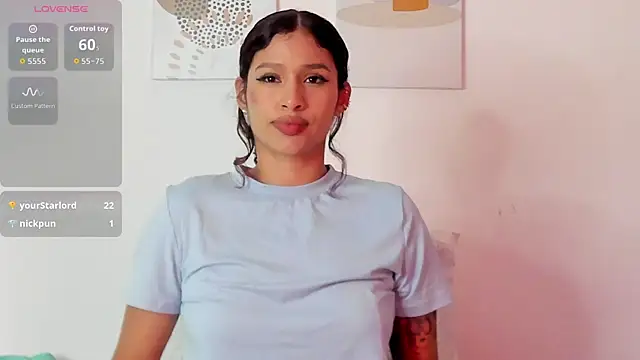SeleneClark online show from June 2026 10:37:01 PM