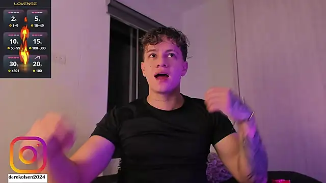 Snapshot of DerekOlsen chatting on November 2025 12:59:01 AM DerekOlsen online show from November 2025 12:59:01 AM