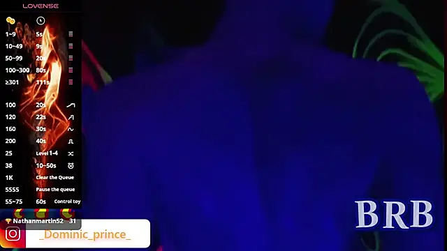 DominicPrince online show from November 2025 12:42:01 PM