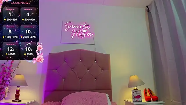 Samanthamillher10 online show from October 2025 12:39:01 PM