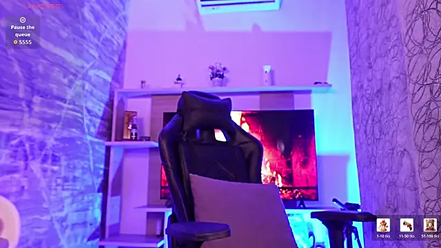 Melany Luv online show from March 2026 09:55:01 PM