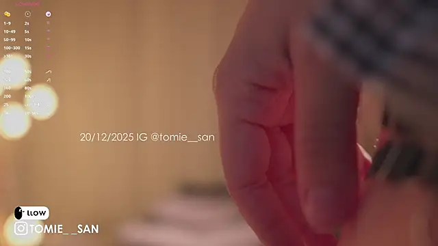 tomie san online show from December 2025 11:40:02 PM