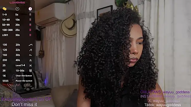 wayuu-goddess online show from January 2026 03:16:02 PM