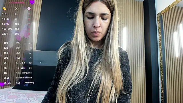 EvaaLovia1 online show from March 2026 01:34:02 PM