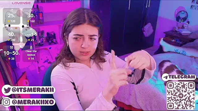meraki fraise online show from May 2026 07:30:01 PM