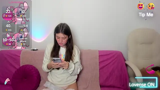 Tesa cute online show from November 2025 12:58:02 AM