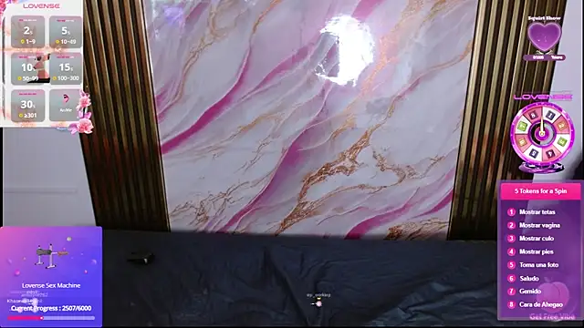 dulcenia rose online show from November 2025 02:50:01 PM