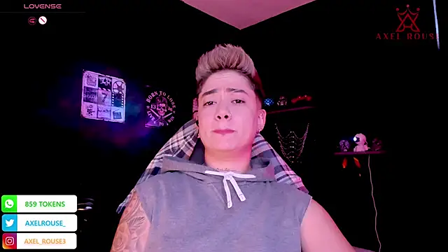 AxelRouse 1 online show from October 2025 08:11:02 PM