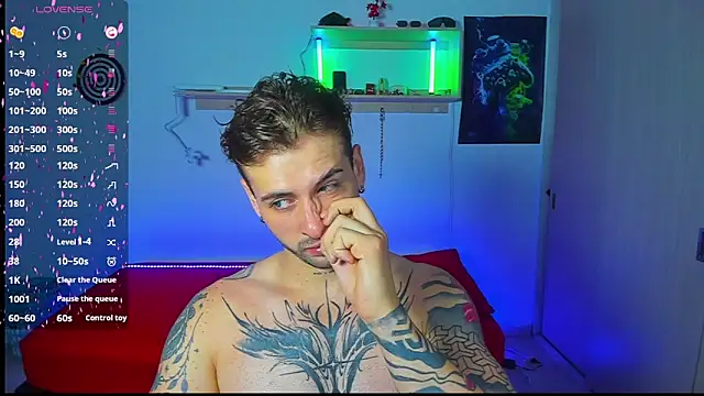 Snapshot of Ares_blue chatting on May 2026 02:24:02 PM Ares blue online show from May 2026 02:24:02 PM