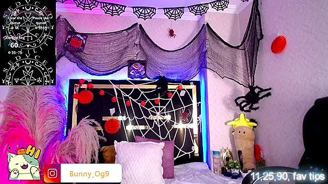 Bunny O online show from November 2025 08:24:01 PM