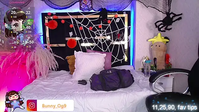 Bunny O online show from November 2025 08:34:01 PM