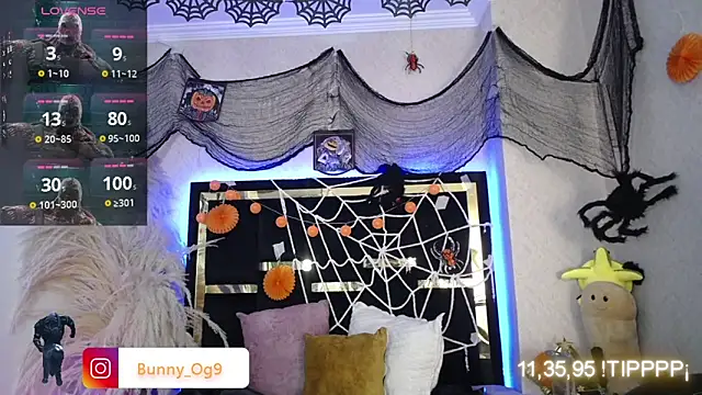 Bunny O online show from October 2025 08:30:02 PM