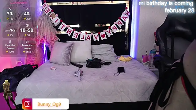 Bunny O online show from February 2026 11:38:02 PM