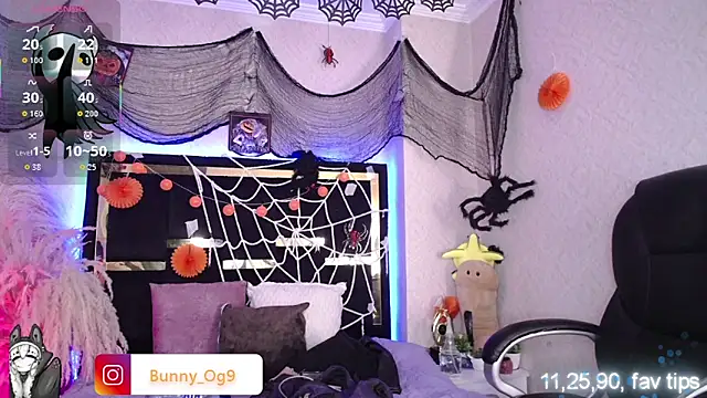 Bunny O online show from November 2025 08:01:02 PM