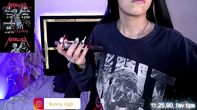 Bunny O online show from November 2025 10:13:01 PM