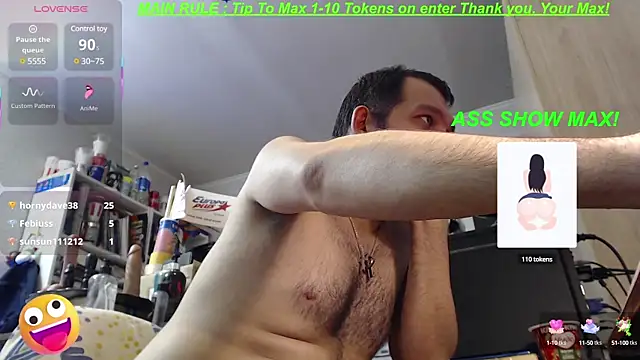 BISEXGOOD777 online show from March 2025 01:50:02 AM