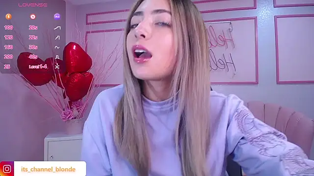 channel blonde a online show from February 2025 07:38:01 PM