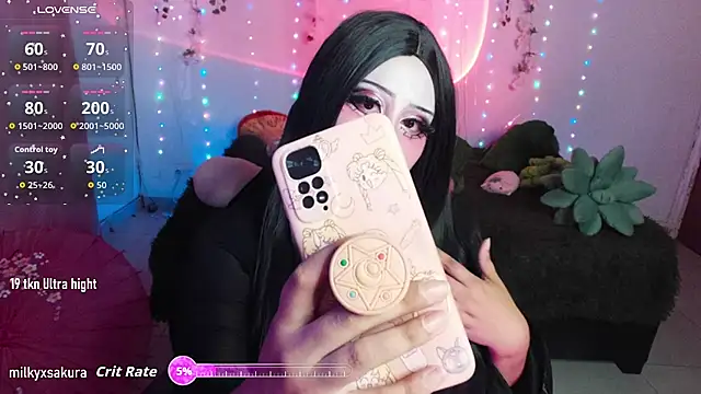 MilkyXSakura online show from November 2025 03:07:01 AM