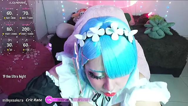 MilkyXSakura online show from January 2026 12:03:02 AM