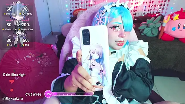 MilkyXSakura online show from February 2026 02:56:02 AM