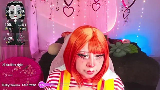 MilkyXSakura online show from March 2026 03:07:01 AM