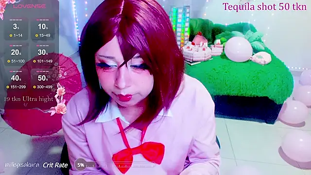 Snapshot of MilkyXSakura chatting on February 2025 02:28:01 AM MilkyXSakura online show from February 2025 02:28:01 AM