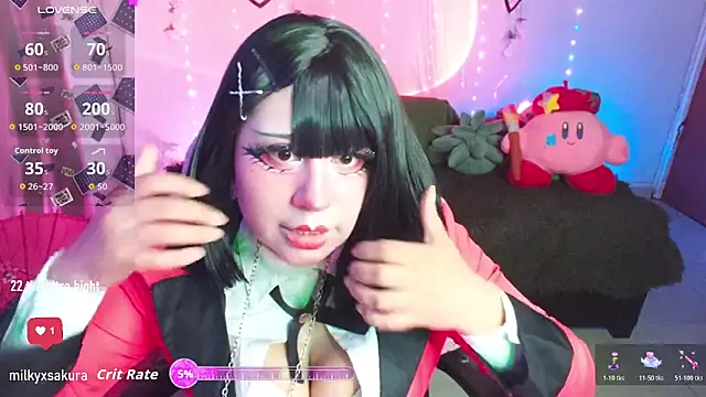 MilkyXSakura online show from April 2026 12:40:02 AM