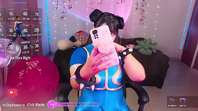 Snapshot of MilkyXSakura chatting on October 2025 11:49:02 PM MilkyXSakura online show from October 2025 11:49:02 PM