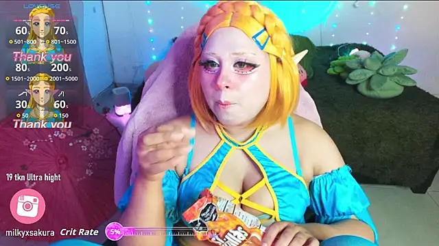 MilkyXSakura online show from January 2026 10:57:02 PM